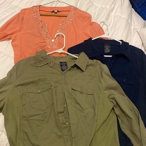 Womens XL shirts